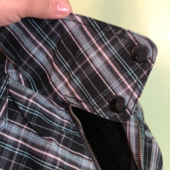 H&M Plaid Jacket size 4 - Picture 4 of 16